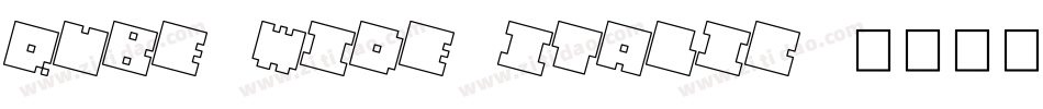 QUBE WIDE ITALIC字体转换